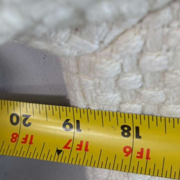 Y2K Moda Women Wool Coat with Faux Fur Collar Cream Size 10 - Picture 6 of 14